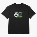 USA 2026- Brazil Oversized T-Shirt Celebrate Football Dreams Across FIFA World Cup 2026 Group Stage for Fans of Cristiano Ronaldo and England, Bringing Football History, Final Match Energy, Crowd Noise and Once in a Lifetime Moments; Great for