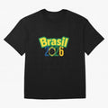 Brasil 2026 Football Mission - Road to Next World Cup T-Shirt Oversized T-Shirt Show Passion for the Stars of the FIFA World Cup 2026 Journey through Messi, CR7 and Mbappe Highlights, England Pride, Soccer Culture, Superstar Moments, National Team