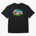 UzbekistanWC 2026 Oversized T-Shirt Elevate Global Football Passion for FIFA World Cup 2026 Group Stage, Made for Mbappe and Neymar, Portugal, Spain and Germany, Sports Nostalgia, International Competition, Famous Players and Unforgettable