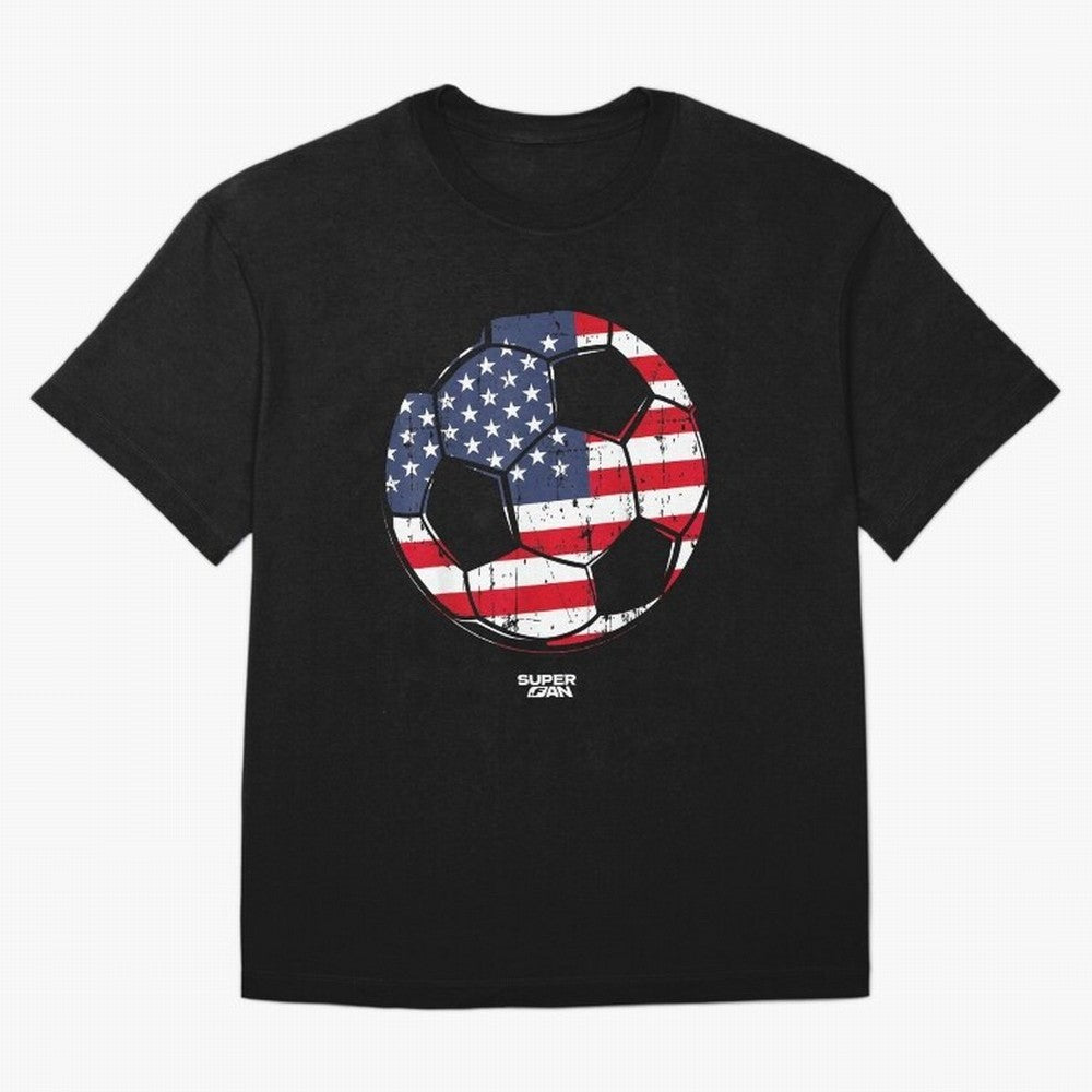 2026 USA Soccer Fan World Cup Oversized T-Shirt Mark Match Day Hype around FIFA World Cup 2026 USA Canada Mexico, Neymar, Haaland and Cristiano Ronaldo, Netherlands, Stadium Chants, National Pride, Trophy Dreams and Unforgettable Football Memories;