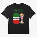 World Cup 2026, IMG 022, MEXICO 001 Oversized T-Shirt Show Your Love for FIFA World Cup 2026 Group Stage Driven by CR7 and Messi, England Energy, Stadium Chants, National Pride, Trophy Dreams and Unforgettable Football Memories; Built for