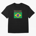 Brasil Flag Oversized T-Shirt Celebrate Match Day Hype around FIFA World Cup 2026 Group Stage, Messi, CR7 and Mbappe, Spain and Netherlands, Global Supporter Spirit, Legendary Goals, National Colors and Tournament Celebration; Built for Supporters