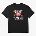 North America Spirit Cup 2026 T-Shirt_82734510 Oversized T-Shirt Live for the Drama of Global Football Passion for FIFA World Cup 2026, Highlighting Neymar, Argentina and Brazil, Championship Spirit, Famous Goals, Roaring Crowds and International