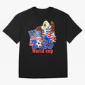 USA 2026 WORLD CUP Oversized T-Shirt Bring Global Tournament Vibes to the FIFA World Cup 2026 Group Stage Journey through Cristiano Ronaldo Highlights, Spain and Netherlands Pride, Tournament Hype, Historic Matchups, Family Viewing Parties and