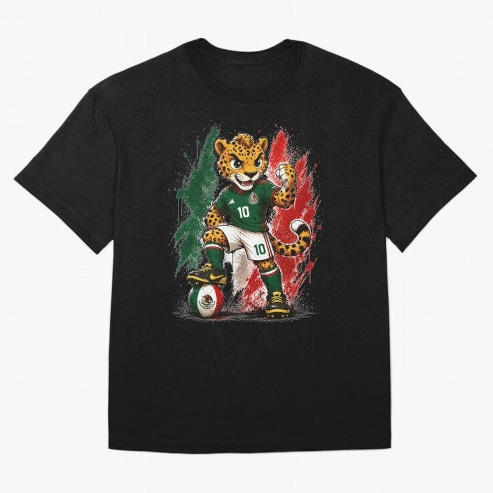 Mexico Fifa Mundial Oversized T-Shirt Enjoy the Biggest Football Party of FIFA World Cup 2026 for Fans of Mbappe and Argentina, France and Brazil, Bringing Soccer Culture, Superstar Moments, National Team Dreams and Competitive Fire; Perfect for
