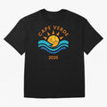 Cape Verde 2026 Oversized T-Shirt Show Support during FIFA World Cup 2026 USA Canada Mexico for Fans of Haaland and Germany, Bringing Football Festival Excitement, Trophy Ambitions, Country Rivalries and Star Player Buzz; Great for Supporters Who