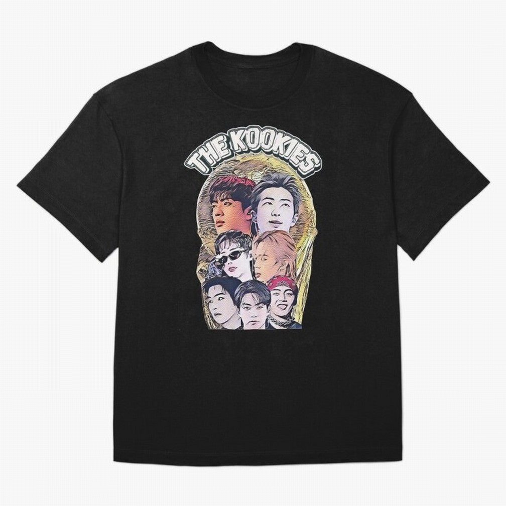 The Kookies - BTS Design Oversized T-Shirt Celebrate Football Dreams Across Global Football Passion for FIFA World Cup 2026 Group Stage, Centered on Haaland, Portugal, Global Supporter Spirit, Legendary Goals, National Colors and Tournament
