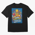Spain Oversized T-Shirt Celebrate Unforgettable Nights in FIFA World Cup 2026 for Fans of Haaland and Mbappe and Spain, Bringing Soccer Culture, Superstar Moments, National Team Dreams and Competitive Fire; Ideal for Football Dads, Football Moms,