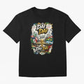 DAI DAI DESIGN FIFA 2026 Oversized T-Shirt Celebrate Supporters United by Global Football Passion for FIFA World Cup 2026 Group Stage, Featuring Cristiano Ronaldo, Haaland and CR7, Argentina and Brazil, Champion Mindset, Group Stage Buzz, Knockout