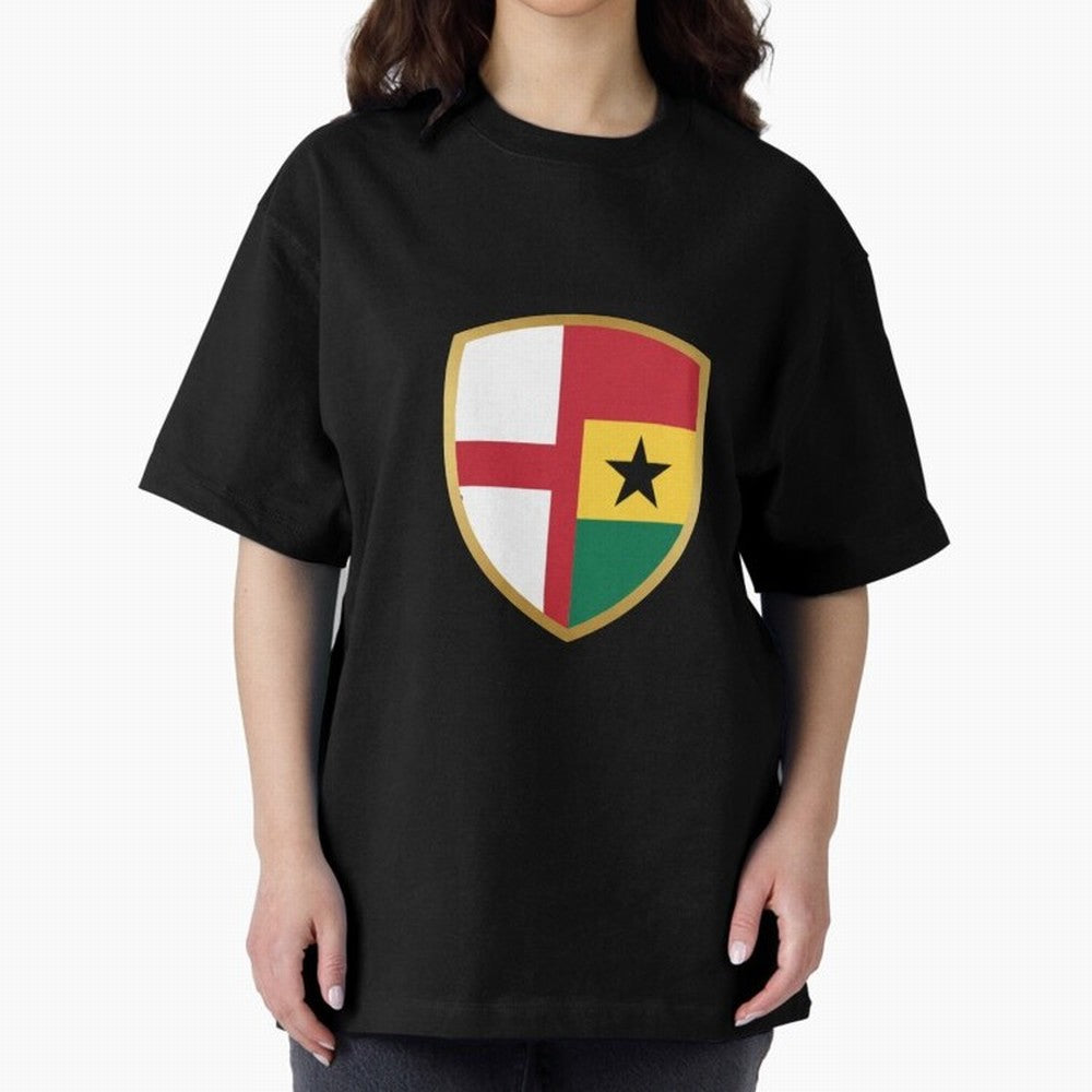 FIFA World Cup - England v Ghana Oversized T-Shirt Carry National Pride through Match Day Hype around FIFA World Cup 2026 USA Canada Mexico, Neymar, Netherlands, Sports Nostalgia, International Competition, Famous Players and Unforgettable