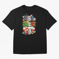 World Cup 2026 USA Canada Mexico Oversized T-Shirt Step into FIFA World Cup 2026 for Fans of Cristiano Ronaldo and France and Portugal, Bringing Retro Football Energy, Iconic Rivalries, Trophy Chase Drama and Stadium Atmosphere; Great for