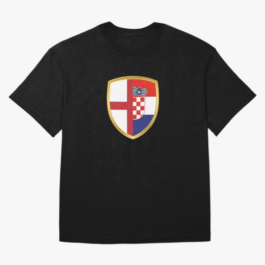 FIFA World Cup - England v Croatia Oversized T-Shirt Feel the FIFA World Cup 2026 USA Canada Mexico Journey through Cristiano Ronaldo, Haaland and CR7 Highlights, France and Portugal Pride, Soccer Culture, Superstar Moments, National Team Dreams