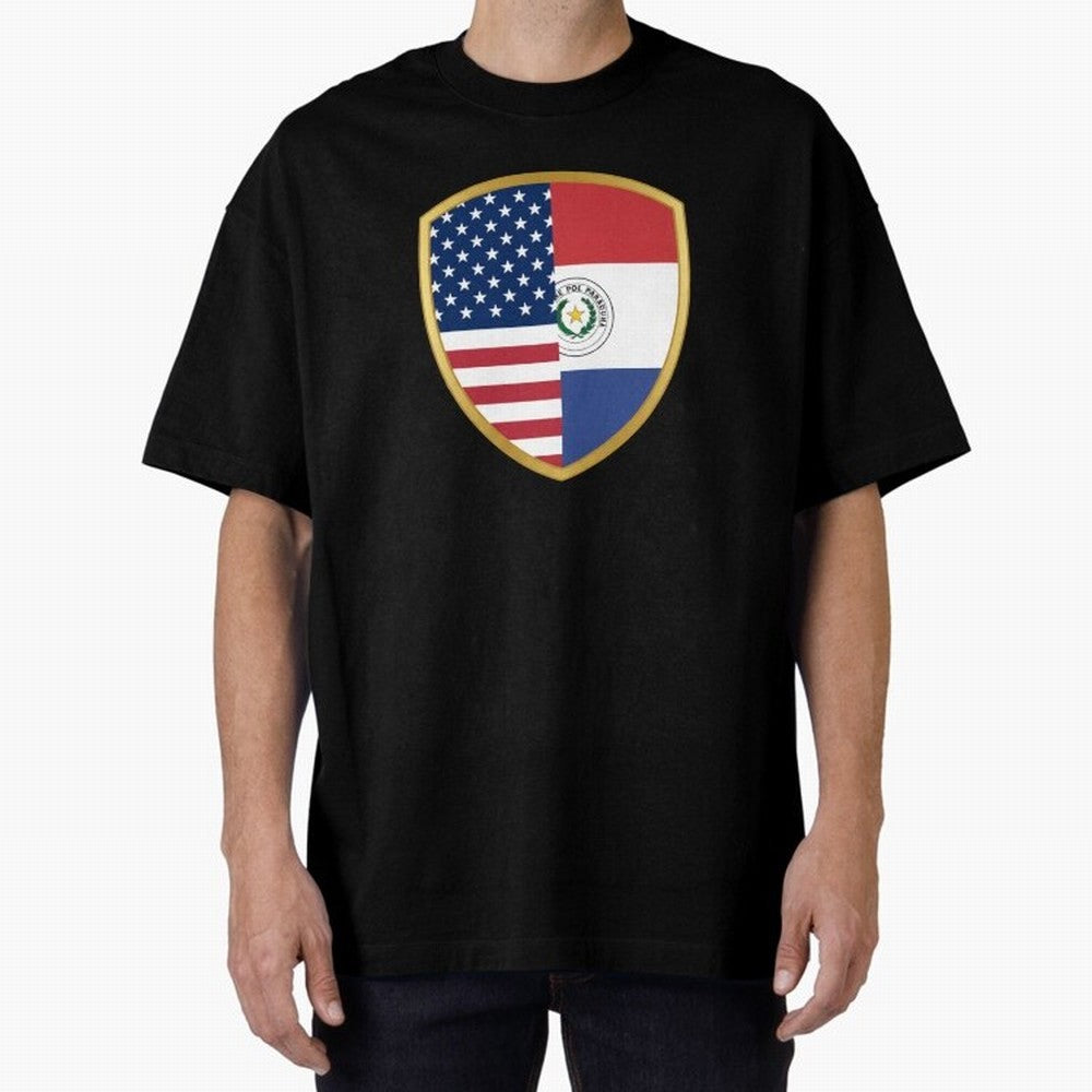 FIFA World Cup -USA v Paraguay Oversized T-Shirt Celebrate the Stars of the FIFA World Cup 2026 USA Canada Mexico Journey through Cristiano Ronaldo Highlights, Argentina and Brazil Pride, Tournament Hype, Historic Matchups, Family Viewing Parties