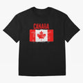 Canada Oversized T-Shirt Live for the Drama of Global Football Passion for FIFA World Cup 2026 USA Canada Mexico, Inspired by Haaland and Mbappe, Spain, Football Passion, Legendary Performances, Festival Vibes and Supporter Community; Great for