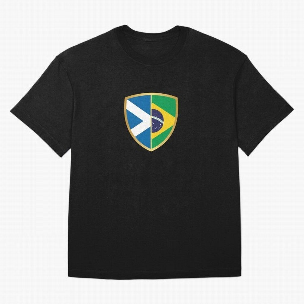 FIFA World Cup -Scotland v Brazil Oversized T-Shirt Feel the Roar of Match Day Hype around FIFA World Cup 2026 Group Stage, CR7, France and Portugal, Stadium Memories, Football Loyalty, International Chants and Championship Tradition; Perfect for