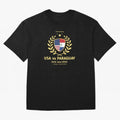 Copy of FIFA World Cup - USA v Paraguay Oversized T-Shirt Follow the Road to FIFA World Cup 2026 Spirit, Made for Spain and Netherlands, CR7 and Messi, Supporter Pride, Iconic Celebrations, Legendary Names and Global Match Day Energy; Ideal for