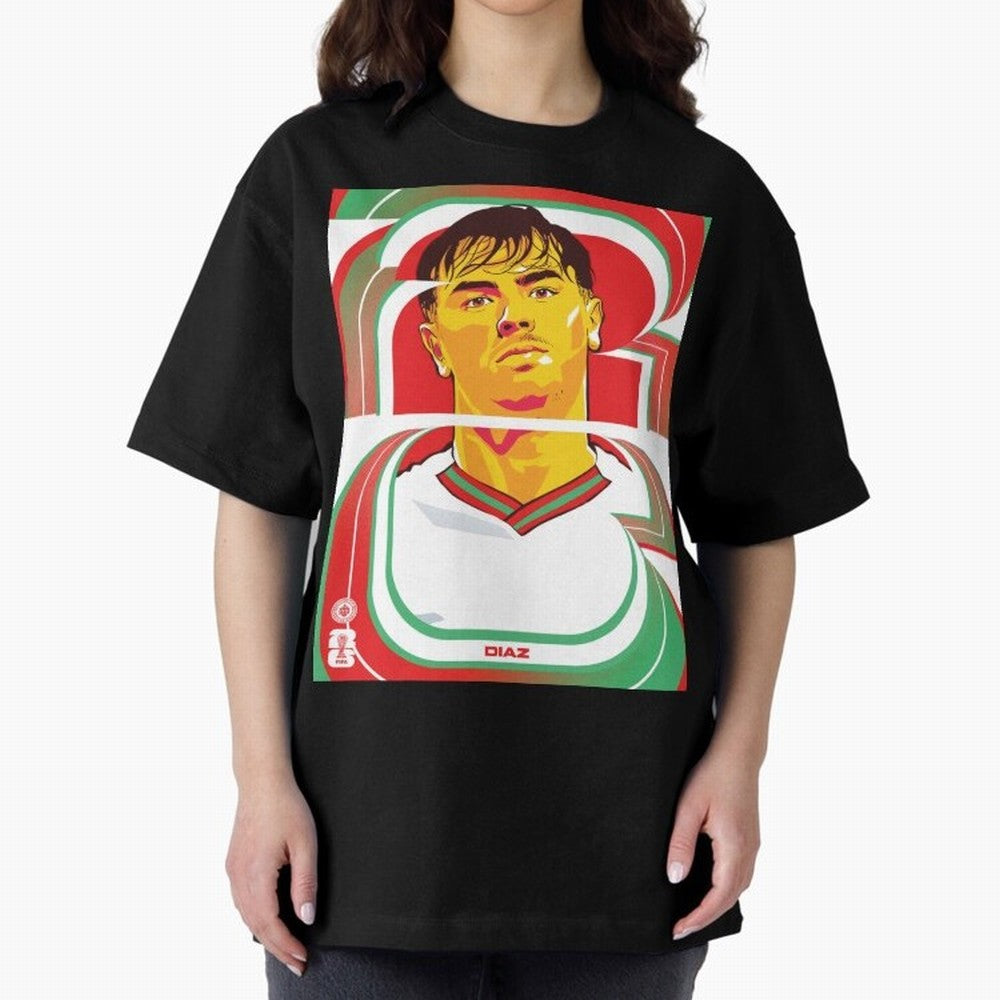 World Cup 2026 Soccer Celebration: United Football Fan Art Oversized T-Shirt Turn Up for the FIFA World Cup 2026 Journey through Neymar Highlights, Argentina, France and Brazil Pride, Fan Favorite Moments, National Team Passion, Big Match Drama and