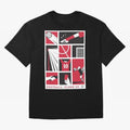 World Cup 2026 Soccer Celebration: United Football Fan Art Oversized T-Shirt Follow the Final Road of Global Football Passion for FIFA World Cup 2026 Group Stage, Featuring Cristiano Ronaldo, Haaland and CR7, Spain, Supporter Pride, Iconic