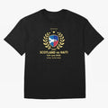 FIFA World Cup - Scotland v Haiti Oversized T-Shirt Feel the Roar of Match Day Hype around FIFA World Cup 2026, Messi, CR7 and Mbappe, Spain, Worldwide Fan Energy, Dramatic Goals, Stadium Lights and Championship Celebrations; Perfect for Supporters