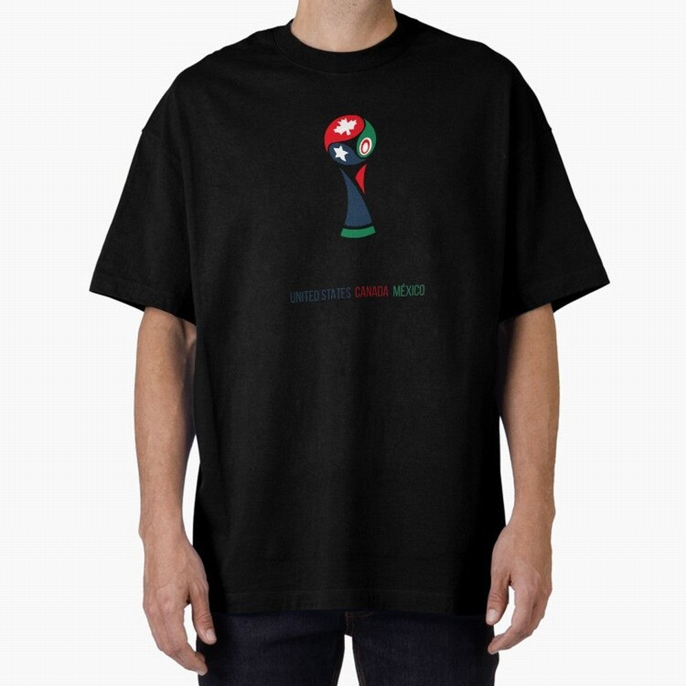 2026 World Cup Oversized T-Shirt Feel the Roar of the FIFA World Cup 2026 Journey through Neymar, Haaland and Cristiano Ronaldo Highlights, Portugal, Spain and Germany Pride, Match Day Excitement, Supporter Culture, Golden Goals and Global Football