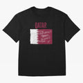 Qatar Oversized T-Shirt Join the Global Buzz around FIFA World Cup 2026 USA Canada Mexico Spirit, Connected to Argentina, Cristiano Ronaldo, Haaland and CR7, Championship Spirit, Famous Goals, Roaring Crowds and International Football Unity; Built