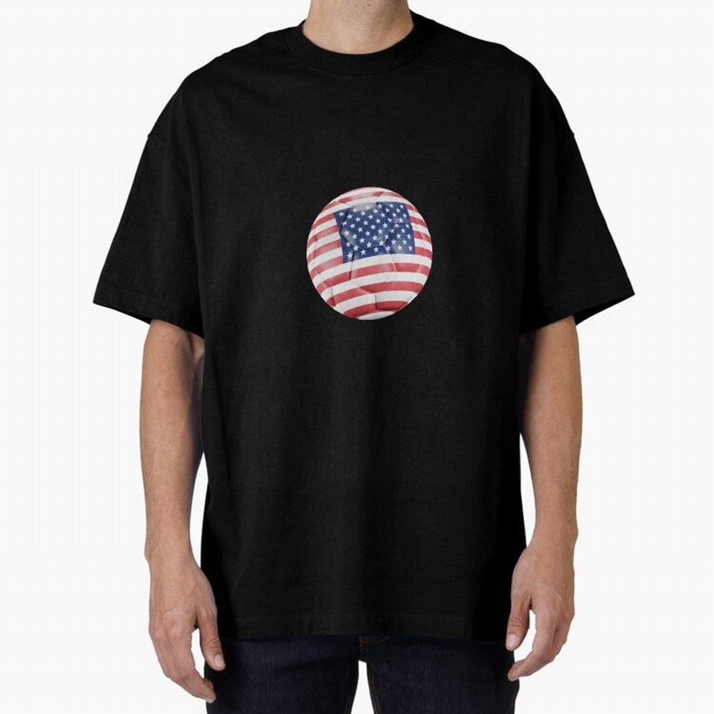 USA Soccer Oversized T-Shirt Make Game Day About FIFA World Cup 2026 Group Stage Connected to Cristiano Ronaldo, Haaland and CR7, France Energy, Fan Favorite Moments, National Team Passion, Big Match Drama and Soccer History; Built for Supporters