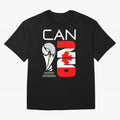 Canada 2026 Soccer World Cup Trophy Canadian Flag Design Oversized T-Shirt Bring FIFA World Cup 2026 USA Canada Mexico Inspired by Haaland, England Energy, Match Day Excitement, Supporter Culture, Golden Goals and Global Football Passion; Made for