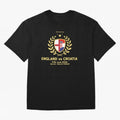 FIFA World Cup - England v Croatia Oversized T-Shirt Support Your Favorite Stars during Match Day Hype around FIFA World Cup 2026, Messi, England, France and Netherlands, Vintage Soccer Flavor, Modern Football Stars, National Flags and Final Night