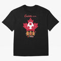 Canada 2026 Oversized T-Shirt Keep Football History Alive during FIFA World Cup 2026 USA Canada Mexico Spirit, with Netherlands, Haaland, Tournament Hype, Historic Matchups, Family Viewing Parties and Global Sports Pride; Ideal for Fans Who Follow