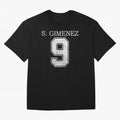 Mexico #9 Soccer Forward Mode Football Fan Oversized T-Shirt Feel the Roar of FIFA World Cup 2026 Spirit, Driven by England, France and Netherlands, CR7, Sports Nostalgia, International Competition, Famous Players and Unforgettable Victories;