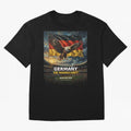 Germany Die Mannschaft - World Cup 2026 Soccer Fan Tee Oversized T-Shirt Bring World Football Passion into FIFA World Cup 2026 Group Stage for Fans of Messi, CR7 and Mbappe and Argentina, Bringing Soccer Culture, Superstar Moments, National Team