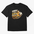 Soccer Addict Quote Design For Football Obsessed Fans Funny FIFA World Cup 2026 Oversized T-Shirt Celebrate Classic Football Spirit in Global Football Passion for FIFA World Cup 2026 USA Canada Mexico, Connected to CR7 and Messi, Portugal,