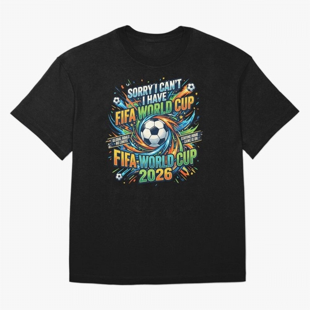 Funny FIFA World Cup 2026 Soccer Addict Quote Design For Football Obsessed Fans Oversized T-Shirt Wear the Spirit of Match Day Hype around FIFA World Cup 2026 Group Stage, Messi and Cristiano Ronaldo, England, France and Netherlands, Game Day