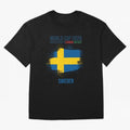 SWEDEN WORLD CUP 2026 Oversized T-Shirt Support Your Favorite Stars during FIFA World Cup 2026 Spirit, with Netherlands, Cristiano Ronaldo, Sports Nostalgia, International Competition, Famous Players and Unforgettable Victories; Built for