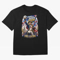 France World Cup 2026 Victory Oversized T-Shirt Enjoy FIFA World Cup 2026 Group Stage for Fans of Neymar and Brazil, Portugal and Argentina, Bringing Vintage Soccer Flavor, Modern Football Stars, National Flags and Final Night Emotion; Created for