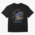 World cup 26 - Curacao Oversized T-Shirt Capture FIFA World Cup 2026 for Fans of Messi and Argentina and Brazil, Bringing Football Festival Excitement, Trophy Ambitions, Country Rivalries and Star Player Buzz; Ideal for Passionate Fans Who Love