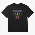 Colombia ¡ª Vintage Soccer Tee Oversized T-Shirt Celebrate the Magic of FIFA World Cup 2026 Group Stage for Fans of Cristiano Ronaldo and Argentina, France and Brazil, Bringing Tournament Hype, Historic Matchups, Family Viewing Parties and Global