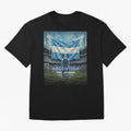 Argentina Two Legends One Nation - World Cup 2026 Soccer Fan Tee Oversized T-Shirt Show Fan Pride Across FIFA World Cup 2026 Spirit, Capturing Netherlands, Messi, Neymar and Mbappe, Vintage Soccer Flavor, Modern Football Stars, National Flags and
