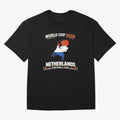Netherlands Football Fan World Cup 2026 - Dutch Map Vintage Art Oversized T-Shirt Show Up for the Glory of Global Football Passion for FIFA World Cup 2026 Group Stage, Built around Neymar, Germany, Game Day Rituals, Football Legends, Country Pride