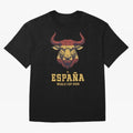 Spain Football World Cup 2026 - Vintage Spanish Bull Espa?a Oversized T-Shirt Follow the Road to FIFA World Cup 2026 Made for Haaland, England, France and Netherlands Energy, Stadium Chants, National Pride, Trophy Dreams and Unforgettable Football