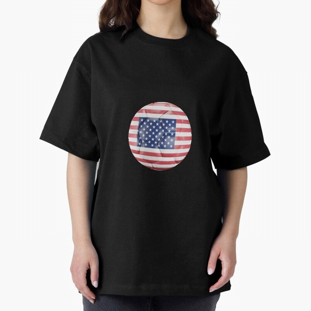 United States Soccer Oversized T-Shirt Fuel Your Fan Pride for Match Day Hype around FIFA World Cup 2026, CR7 and Messi, Spain, Football History, Final Match Energy, Crowd Noise and Once in a Lifetime Moments; Made for Collectors Who Enjoy Iconic