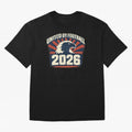 United By Football 2026 Vintage Soccer Fan USA T-Shirt Oversized T-Shirt Follow the Road to FIFA World Cup 2026 Group Stage Centered on Mbappe, England, France and Netherlands Energy, Tournament Hype, Historic Matchups, Family Viewing Parties and