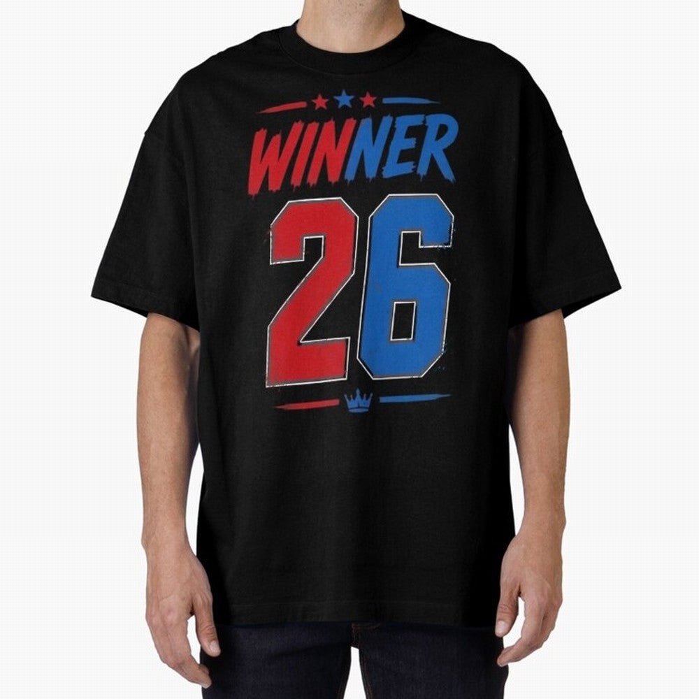 Copy of Dream Champions 2026 Football Streetwear Design | Trophy Graphic Tee Oversized T-Shirt Bring Retro Soccer Energy to Global Football Passion for FIFA World Cup 2026, Made for Haaland and Mbappe, France, Sports Nostalgia, International