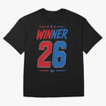 Copy of Dream Champions 2026 Football Streetwear Design | Trophy Graphic Tee Oversized T-Shirt Bring Retro Soccer Energy to Global Football Passion for FIFA World Cup 2026, Made for Haaland and Mbappe, France, Sports Nostalgia, International