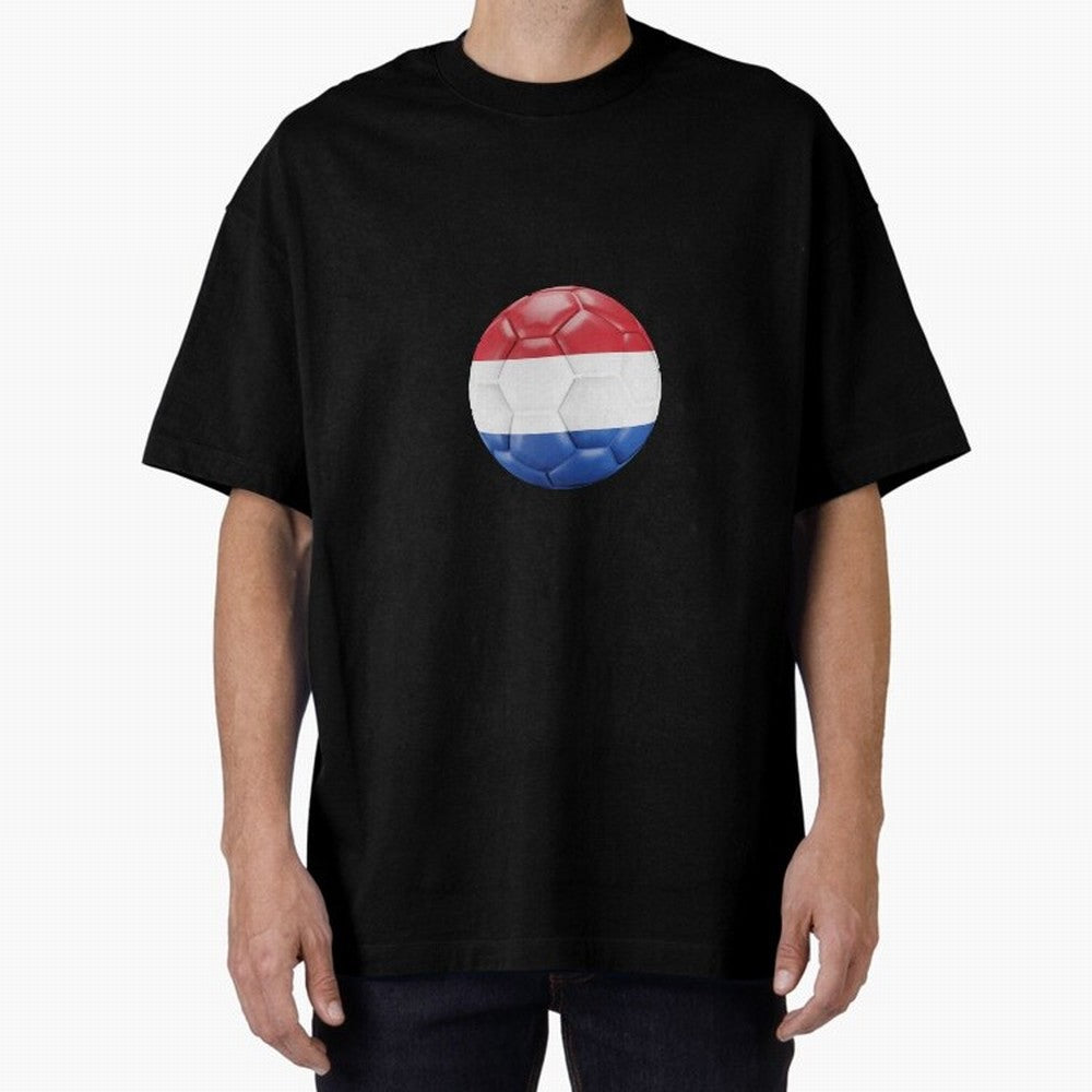 Netherlands Oversized T-Shirt Celebrate the Magic of Match Day Hype around FIFA World Cup 2026, Messi, France, Worldwide Fan Energy, Dramatic Goals, Stadium Lights and Championship Celebrations; Great for Supporters Who Love Legendary Players,