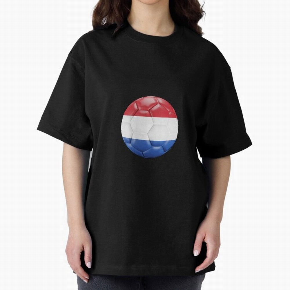 Netherlands Oversized T-Shirt Celebrate the Magic of Match Day Hype around FIFA World Cup 2026, Messi, France, Worldwide Fan Energy, Dramatic Goals, Stadium Lights and Championship Celebrations; Great for Supporters Who Love Legendary Players,