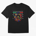 Multinational Nations Flags Badge Oversized T-Shirt Make Every Kick Count in FIFA World Cup 2026 for Fans of Messi and Cristiano Ronaldo and Portugal, Bringing Goal Celebration Energy, Supporter Heritage, Football Icons and Worldwide Tournament