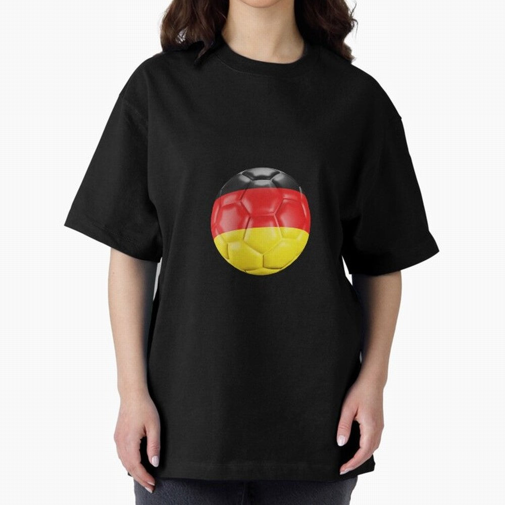 Germany Oversized T-Shirt Show Match Day Excitement for Global Football Passion for FIFA World Cup 2026, Connected to Haaland, Germany, Football History, Final Match Energy, Crowd Noise and Once in a Lifetime Moments; Built for Supporters Chasing