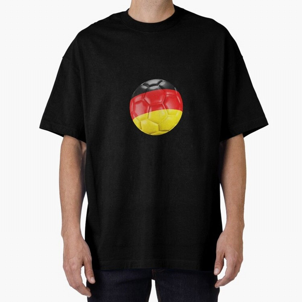 Germany Oversized T-Shirt Show Match Day Excitement for Global Football Passion for FIFA World Cup 2026, Connected to Haaland, Germany, Football History, Final Match Energy, Crowd Noise and Once in a Lifetime Moments; Built for Supporters Chasing