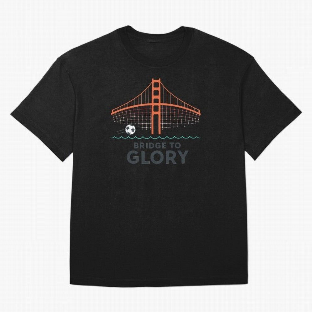 Bridge to Glory Oversized T-Shirt Bring a Vintage Feel to the FIFA World Cup 2026 Group Stage Journey through Cristiano Ronaldo, Haaland and CR7 Highlights, Brazil, Portugal and Argentina Pride, Tournament Hype, Historic Matchups, Family Viewing